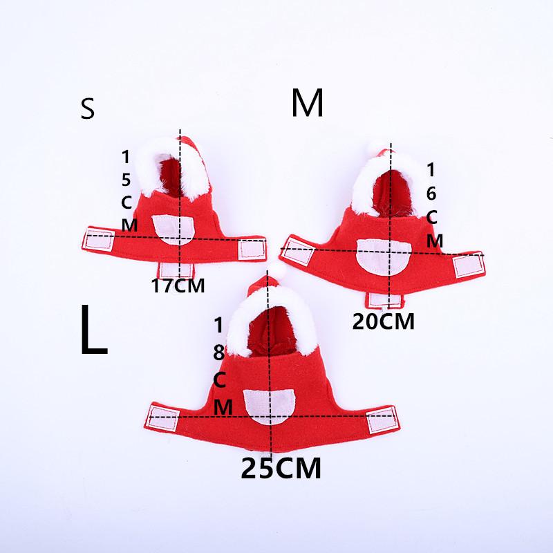 New Pet Bird Clothes, Christmas Bird Clothes, Parrots Acting Cute Birds Transform Into Santa Claus Shape