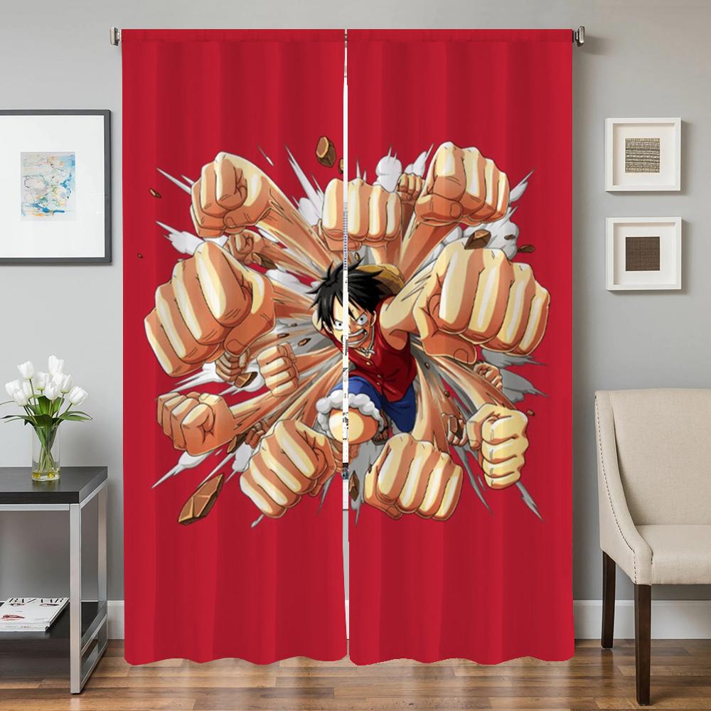 Window Kitchen Curtains for Living Room 2 Pieces Blackout Curtains Door Curtain O-one P-piece Partition Bedroom Decoration Shade