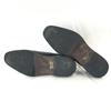 Made In Japan Aoki Les Mues Leather U-tip Shoes Men’s 25.5 EEE Black Dress Business(USED)