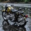 1:10 kovových odlévaných modelů motocyklů ze slitiny Kompatibilní s BMW R71 750 Vintage Retro Boxer Cruiser Motocykl Miniaturní vozidla