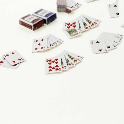 Scenery Models Doll House Soft Accessories Mini Poker Chic And Fancy Plastic Gifts