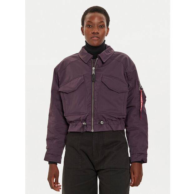 

Демисезонная куртка Alpha Industries 148011, фиолетовая, стандартного кроя M