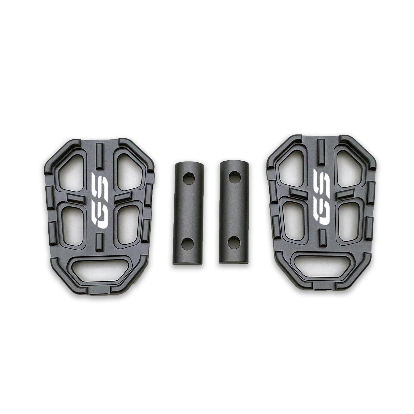 REALZION G310GS F750GS F850GS Motorcycle Wide Footrest Pedal Foot Peg For BMW R1200GS R 1200GS LC S1000XR R1250GS Titanium-GS