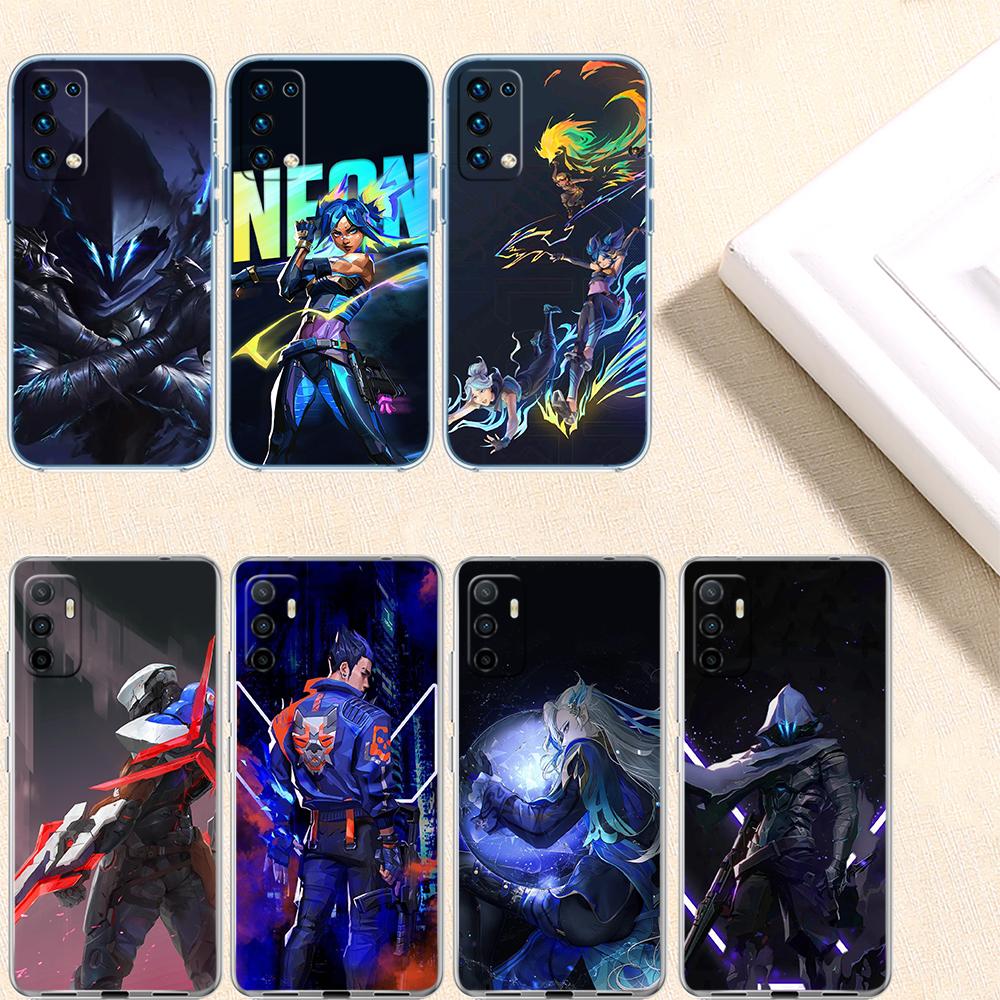 NH47 V-VALORANT Transparent Phone Case for Motorola Moto G40 G04 G05 One Ace Action Fusion + Plus Hyper Macro Vision Zoom