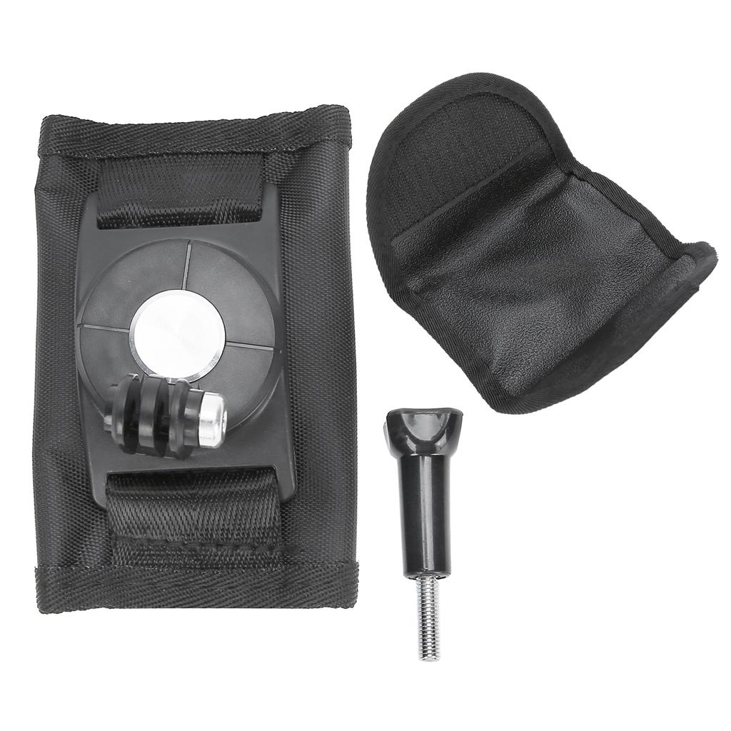 Univerzální 360stupňový otočný držák pro kamery s klipem na batoh, rozšiřující držák, montážní adaptér