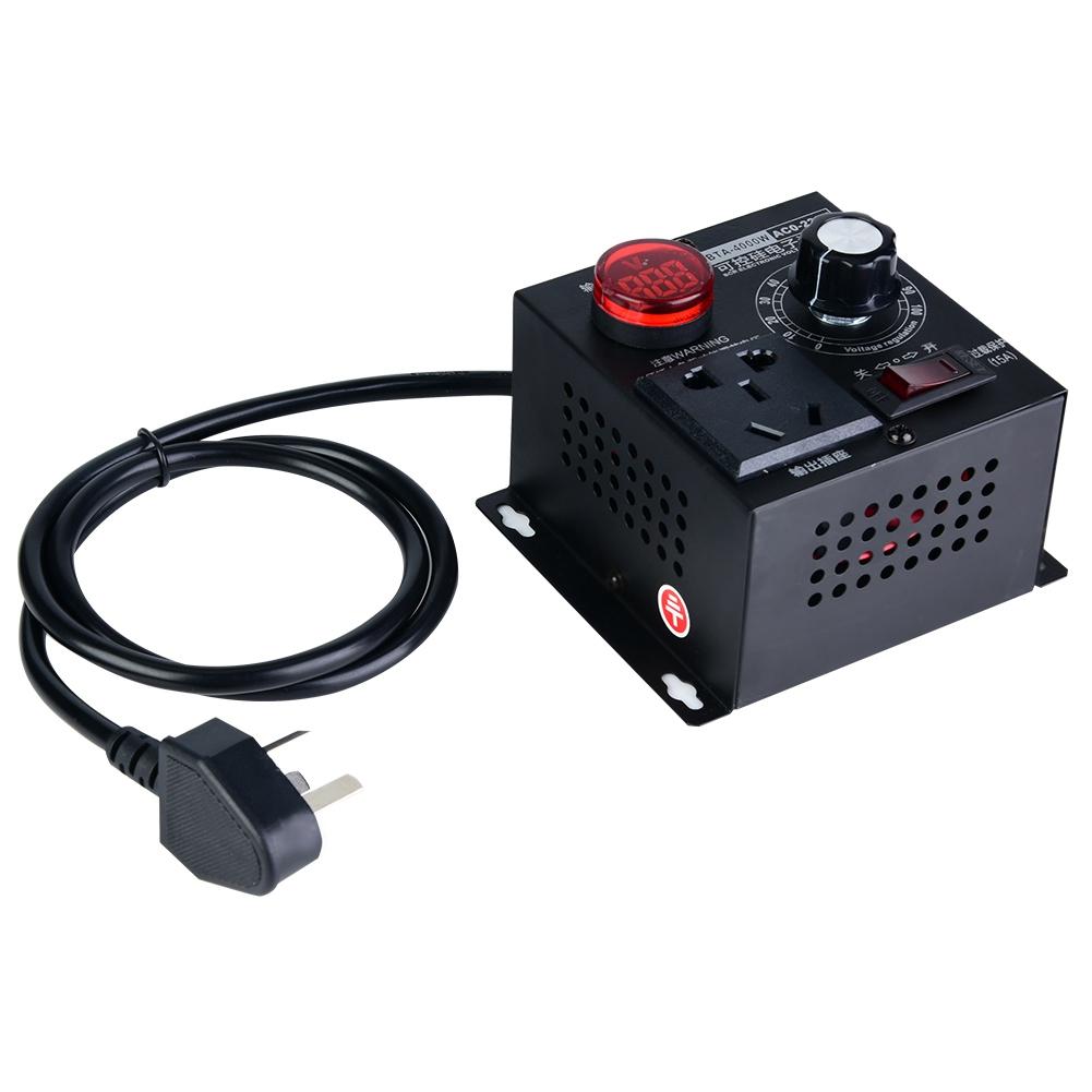 AC 4000W SCR Voltage Regulator Motor Fan Speed Controller Dimmer