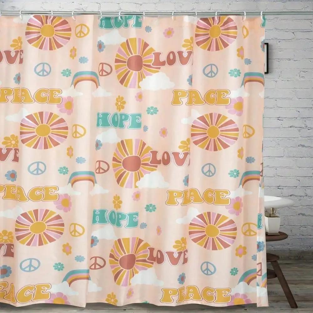 

Greenland Home Fashion Cassidy Shower Curtain - Farmhouse Cloth Bathroom W90xH180cm