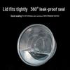 CHAHUA Disposable Round Plastic Food Container with Lid