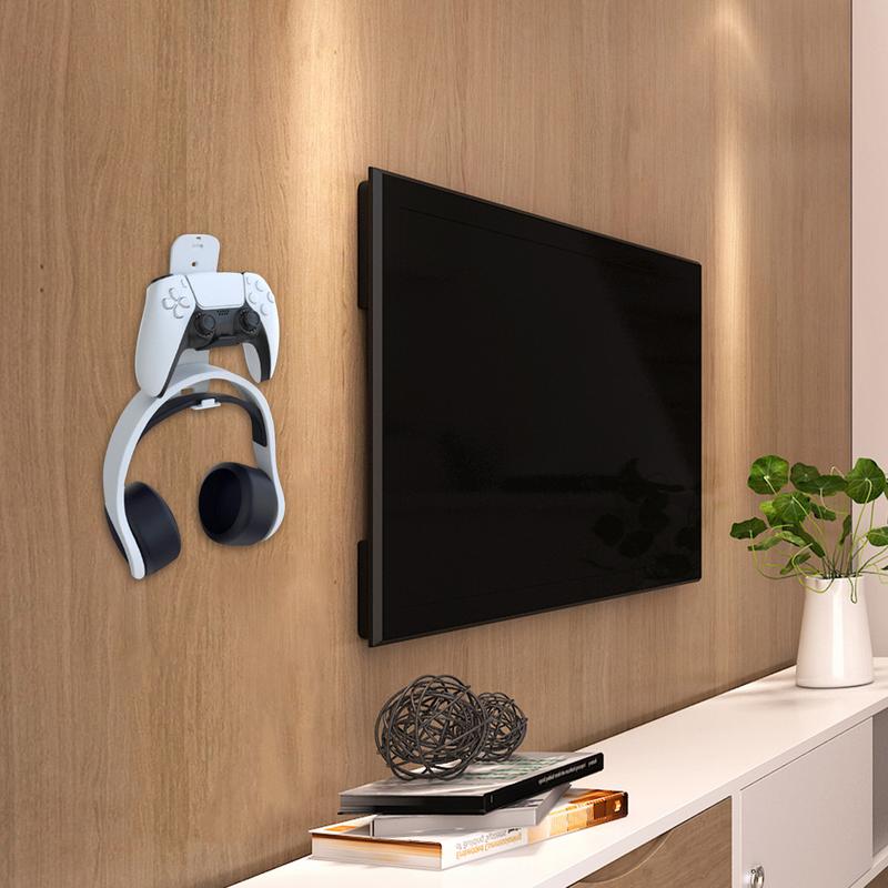 Suporte de Armazenamento para Fones de Ouvido Suporte para Console de Jogos Paraps5 Suporte Universal para Fone de Ouvido Gancho de Parede Acessórios para Jogos de Console