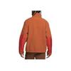 Nike Spleißdesign Besticktes Logo Fleecejacke Herren Oberbekleidung Orange DD5022-246