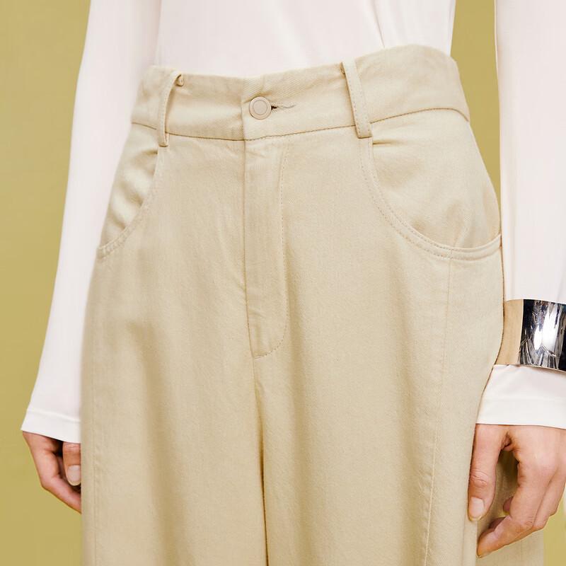 LESS 2024 Spring Casual Loose Denim Jeans 2O3E11130