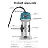 Holzbearbeitung Trimmfräse Graviermaschine Nutenfräsmaschine 220V Elektrischer Trimmer Holzfräser Lineare Führungsschiene EU-Stecker