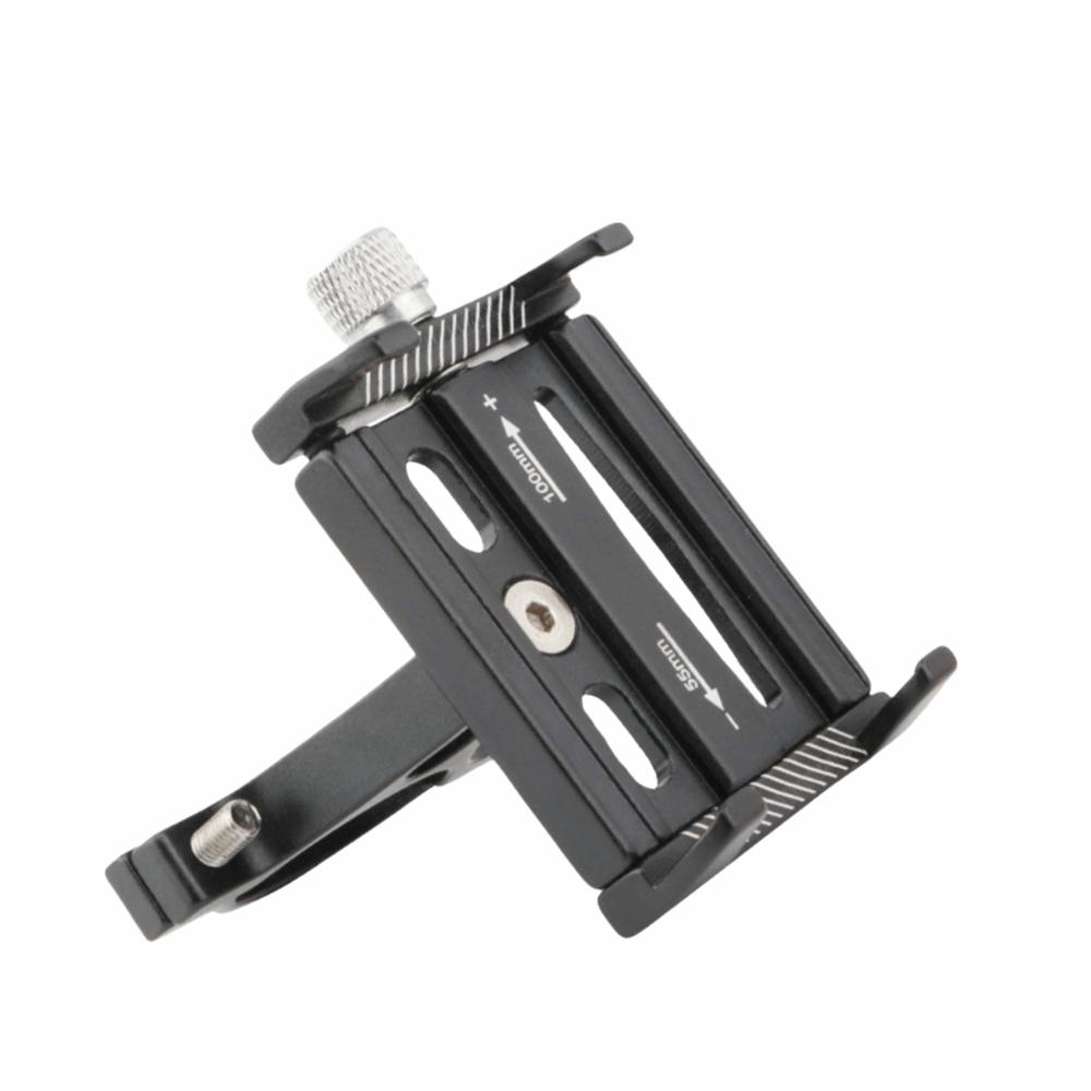 Aluminum Alloy Bicycle Phone Holder Adjustable Bike Phone Bracket  Bicycle Riding