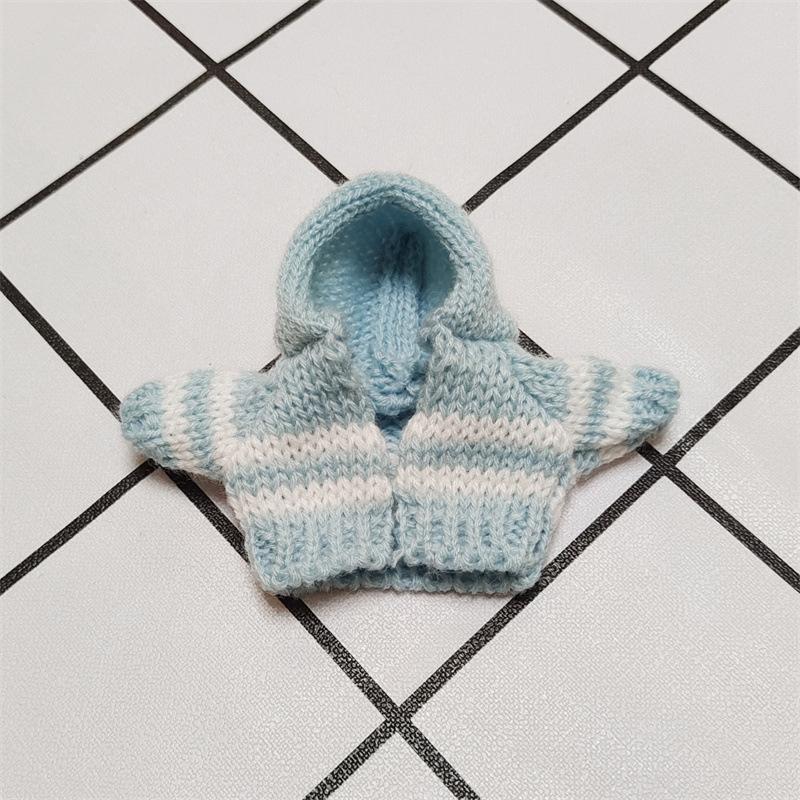 1PC Outfit Accessories For Labubu Idol Dolls Sweater Closure Pants Clothing DIY Kid Gift 15cm Cute Mini Plush Doll's Clothes