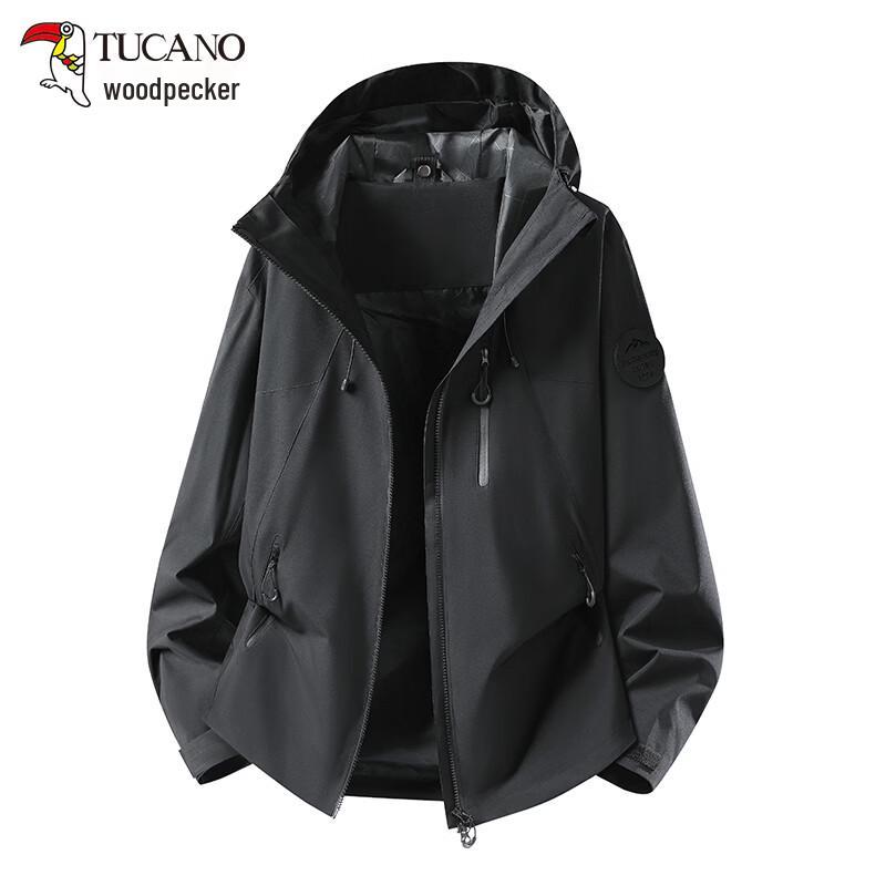 TUCANO Unisex Single-Layer Hooded Outdoor Jacket