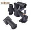 AJ89485 AJ87947 Thermostat Housing Assembly + Water Outlet For Jaguar S-Type XJ8 XJR 4.2L 2003-2005