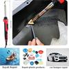 100W Plastic Welding Repair Kit & 2-IN-1 Soldering Iron 200/1000Pcs Hot Staples Kayak Bumper Car Repair Tools