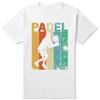 new model Never Underestie An Old Guy Who Plays Padel T Shirt Summer Grh Cotton Streetwear Short Sve Tennis Player Gif