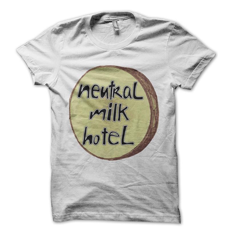 

Neutral Milk Hotel Band Cotton White Short Sleeve T Shirt Size S-5XL Unisex T-Shirt S