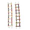 Parrot Climbing Ladder Toy Bird Wooden Ladder Bridge Bird Ladder Toy Bird Swing Toy Parrot Swing Bird Hanging Ladder