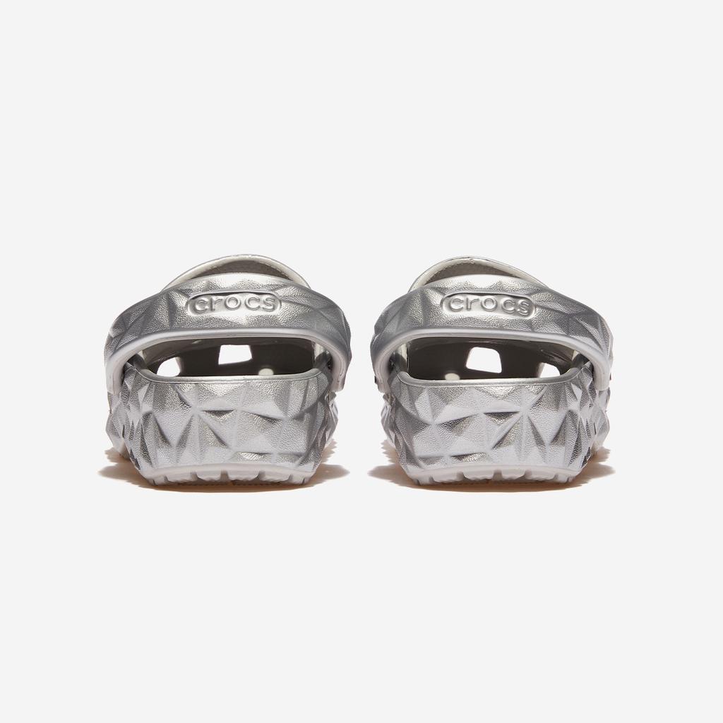 Crocs Classic Metallic Geometric Clogs CRS210002-1010104235, Popular Shoes In Korea