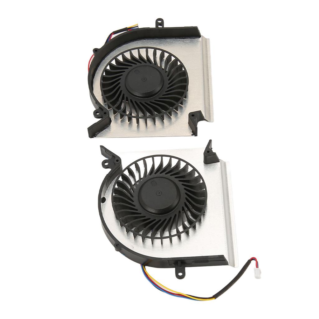 Laptop Cooling Fan 4pin Power DC5V Metal Shell ABS Light Weight CPU GPU Cooling Fan for GE63VR MS 16P1 GE73VR MS 17C1