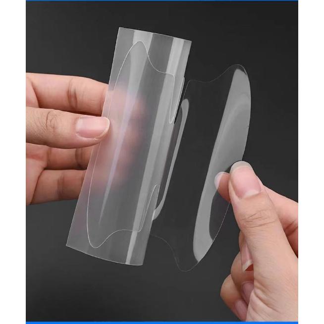 8Pcs Car Door Handle Accessories Rubber Sticker Decal Decals For Peugeot 407 508 2008 5008 307 107 106 205 308 3008 206 207 208