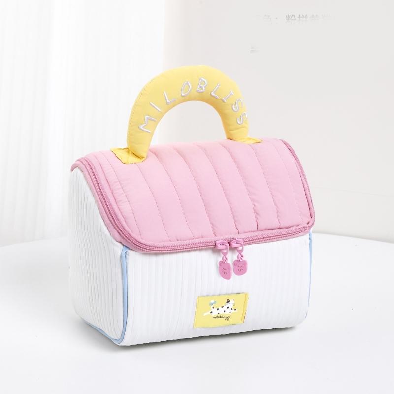 Cosmetic Bag Large Capacity Toiletry Bag Makeup Bag Skincare Storage Bag Lovely House Wash Bag for Women and Girls