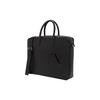 Valentino VLTN Adjustable Detachable Shoulder Strap Zipper Leather Handheld Shoulder Crossbody Briefcase Men bags Black 1Y2B0B74GUI-0NO