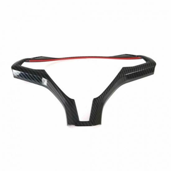Car Accessories Inner Steering Wheel Cover Trim For Tesla Model X/S 2019-2021