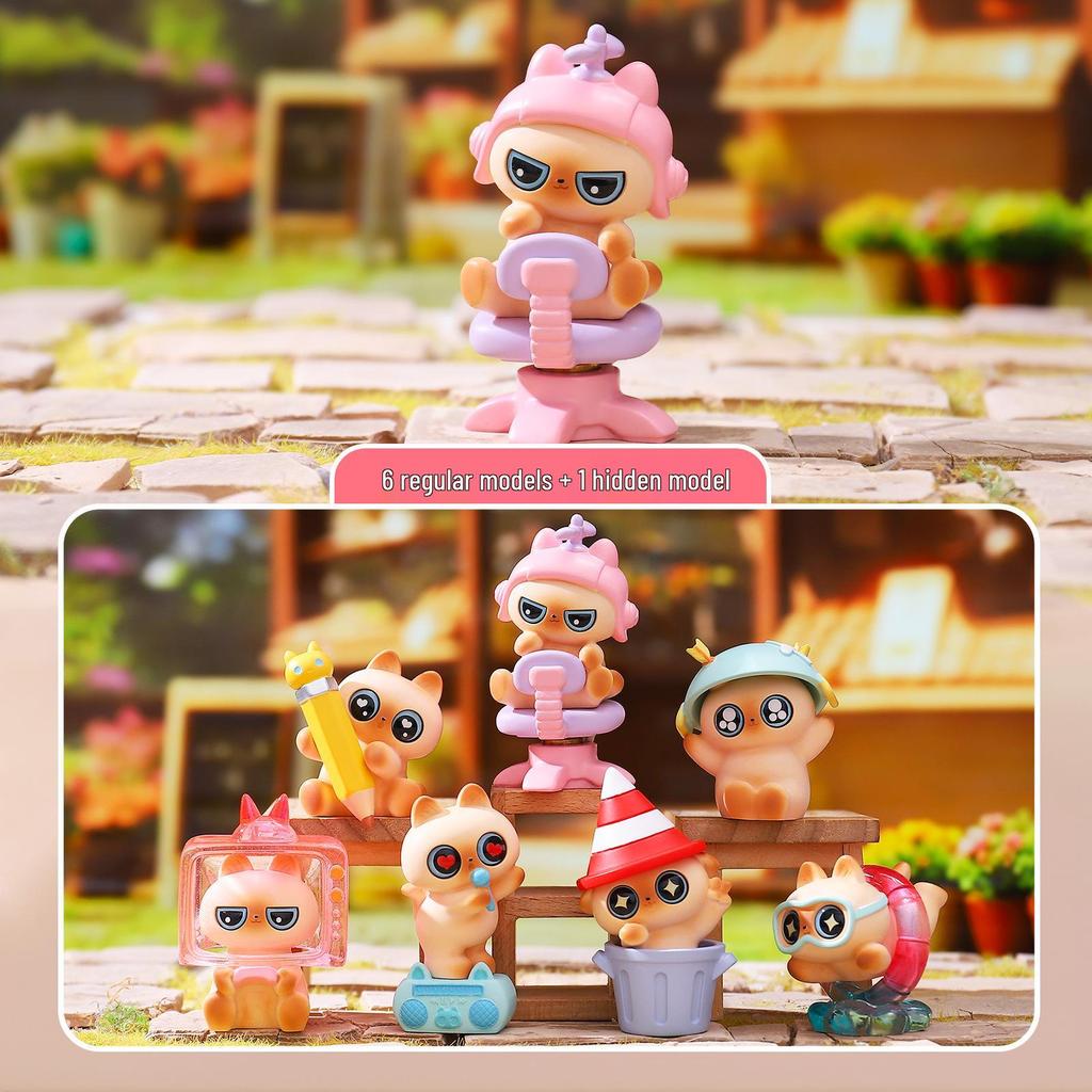 Guochao Hanfu Girl Figurine: Spring Breeze Blind Box Collectible – Dreamy Decor & Gift