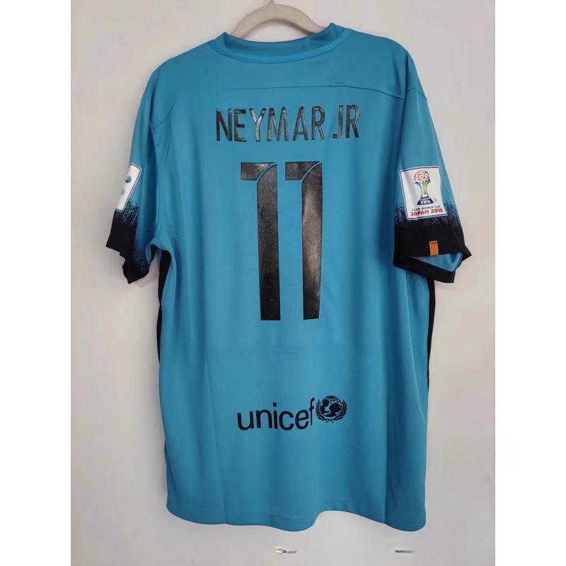Maglia Barcelona 10-11 14-15 Casa N.. 10 No. 11 Maglia da calcio Neymar Maglia retrò