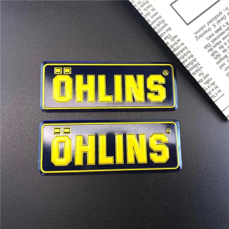 

2Pcs Aluminium Alloy Motorcycle Exhaust Pipes Pipe Decal Sticker Cool Personality Scorpio Apply For OHLINS autocollant zx6r