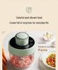 Little Bear Dual-Blade Electric Meat and Garlic Grinder, Automatic Glass Blender