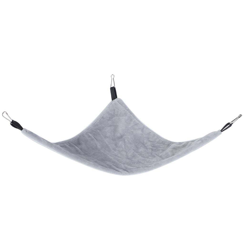 Small Pet Triangle Hammock Hanging Bed for Squirrel Hamster Sugar Glider Guinea Pig