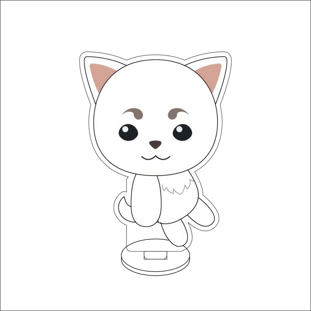 10CM Anime GINTAMA Figure Stand Model Sakata Gintoki/Shimura Shinpachi/Kagura/Sadaharu Cute Desk Decor Standing Sign Gifts
