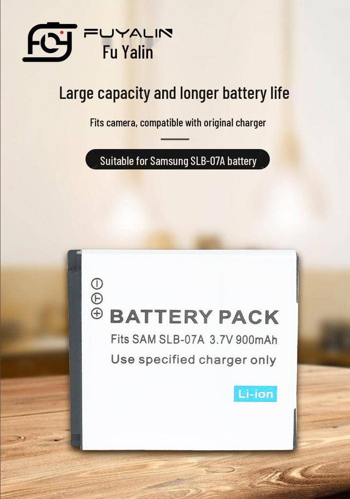 SLB-07A Battery for Samsung ST45, ST50, ST500, ST550, ST600 Cameras