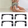 10pcs Wall Plate Spacer Water Resistant Easy To Install Steel Device Leveling Plate for Fixing Wall 