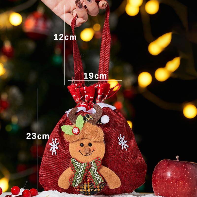 Christmas Apple Bags Children'S Gift Bags Christmas Eve Candy Bags Gift Packaging Bags