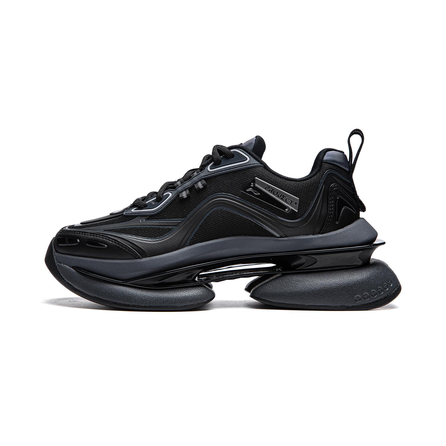 Li-Ning Project* Lingkong Women Low Top Casual Shoes Black AZGV182-1 38