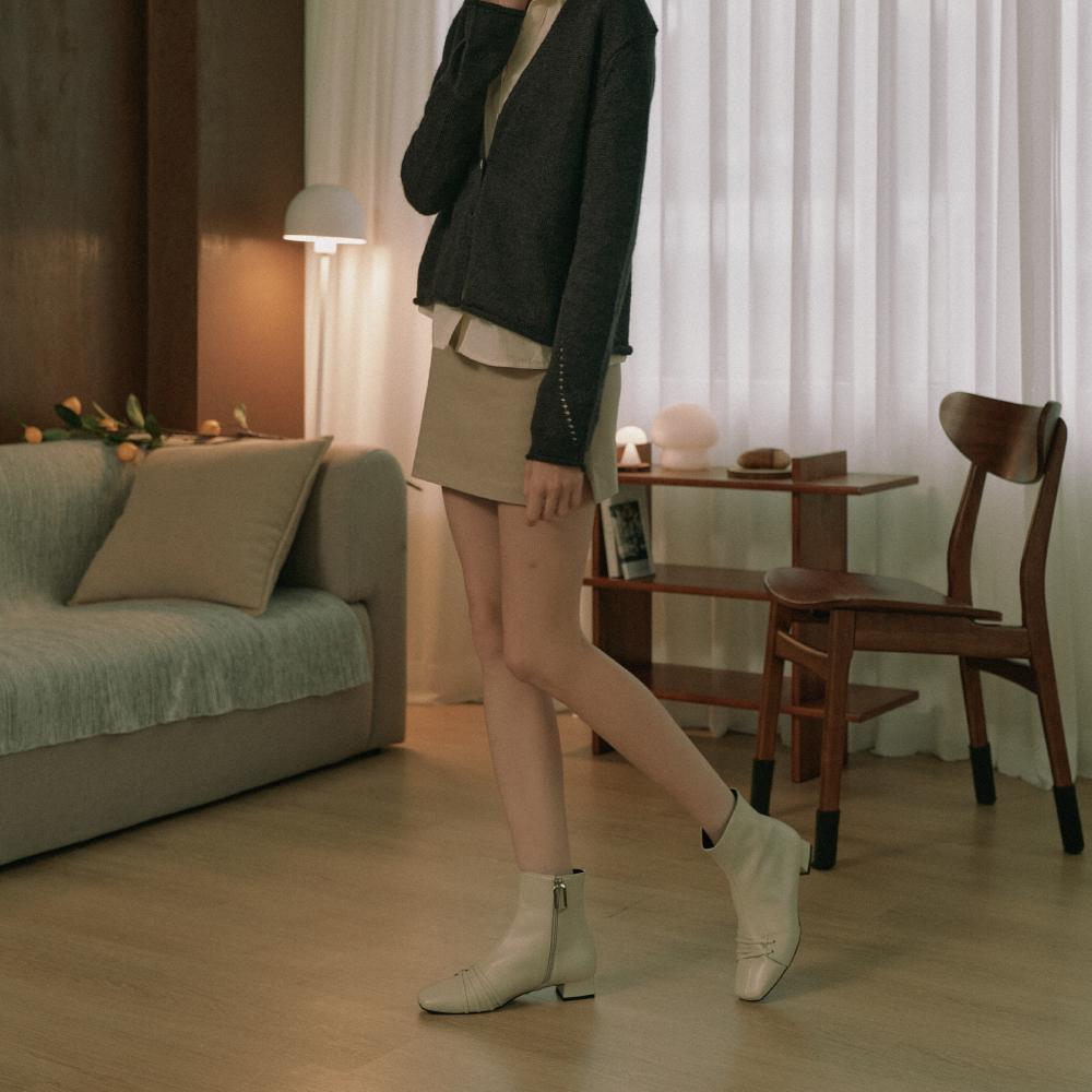 Kerrijade Inner Comb Boots_Ivory