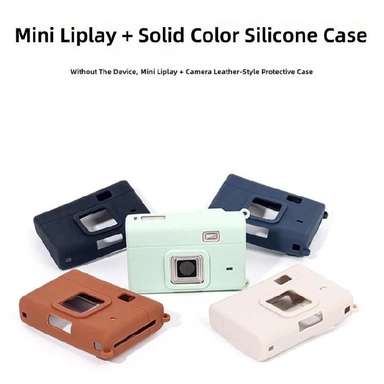 Quality Silicone Case Shield For Mini Liplay+ Camera Wear Resistant Cover Easy To Clean Sleekly and Stylish Design