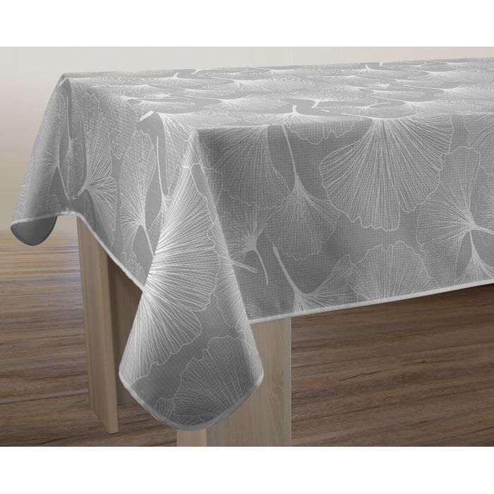 Nappe Anti-taches Biloba gris