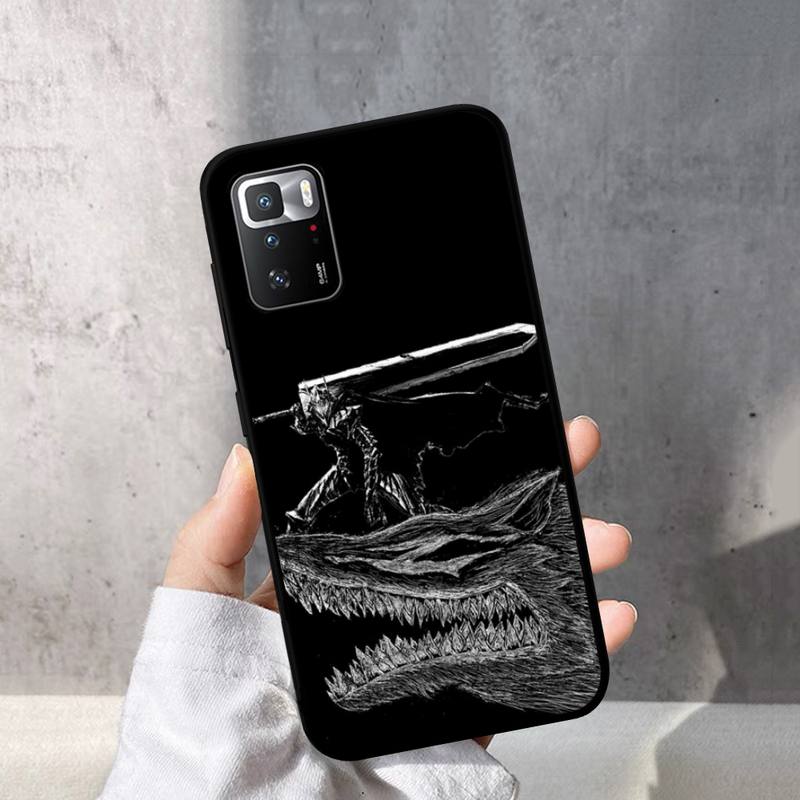 Θήκη τηλεφώνου Berserk Guts για Redmi Note 8 7 9 4 6 pro max TX 5A 3 10 lite pro