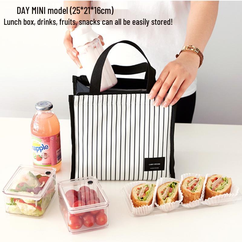 Lunch Korean Bag Insulated Bento For Office Students