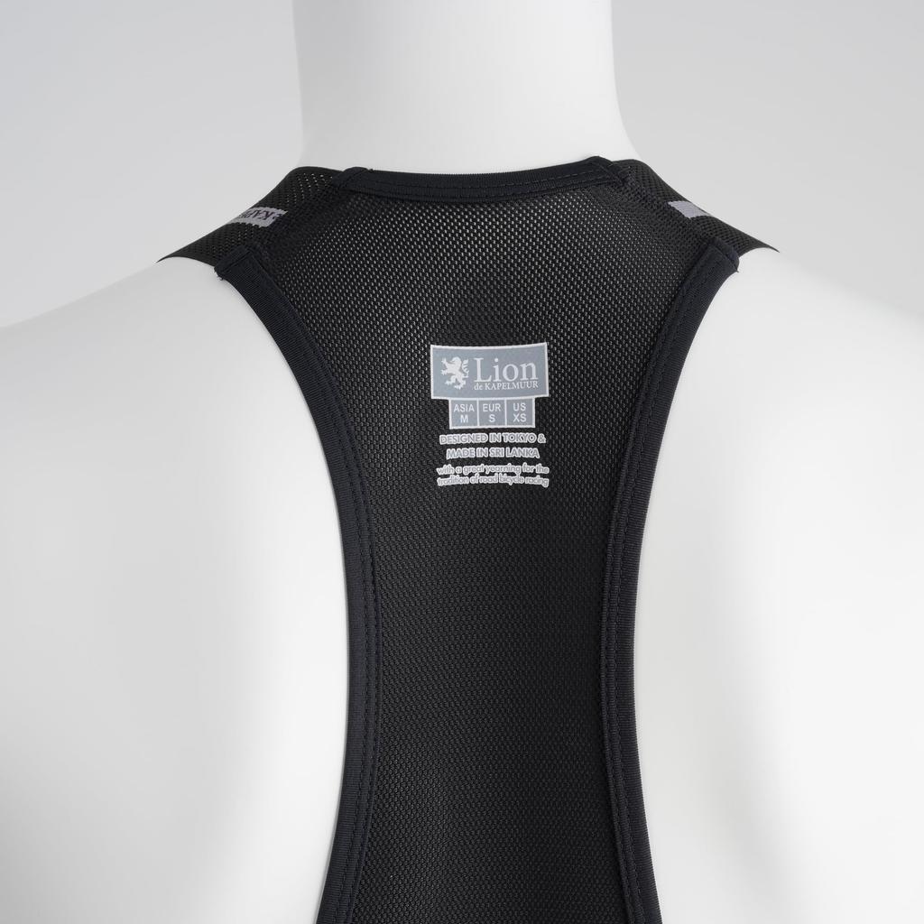 Kapelmuur Crossover Gold Padded Cycling Bib Size L Tights, Men's Black,