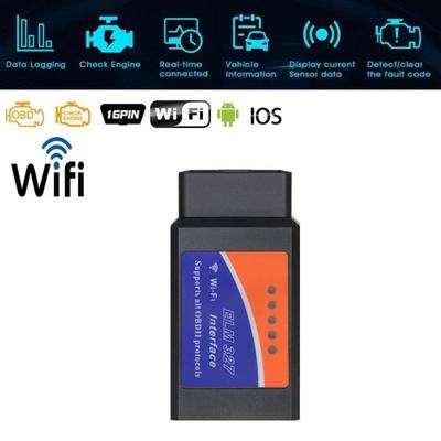 For BMW E90 E46 E60 E39 E36 E87 E84 X5 E70 X3 X6 M3 M5 WIFI ELM327 OBD2 Scanner Bluetooth ELM327 OBD2 Scanne Blue