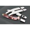 for Peugeot 108 Accessories Chrome Trim Chromium Styling Door Handles Cover Sticker Exterior Decoration Car Styling
