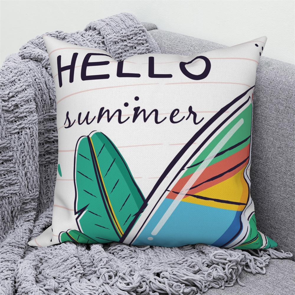 Home Sofa Office Cushion Pillowcase Wholesale  Summer Decoration