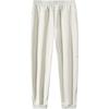 Anta Comfortable Casual Simple Cuffed Knitted Sports Pants Women bottoms White Tea 162447311N-3